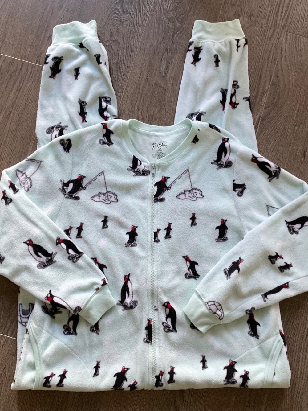 Nick & Nora Fleece Onesie